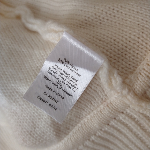 Talbot's Wool Blended Cardigan Sweater Size M - Picture 3 of 8